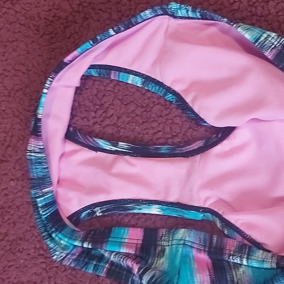 Nike girls 13 to 15 yrs XL multi colored bathing suit bottom - Picture 3 of 6